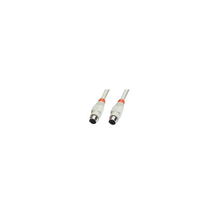 Lindy PS/2 1.0m cable ps/2 1 m Gris