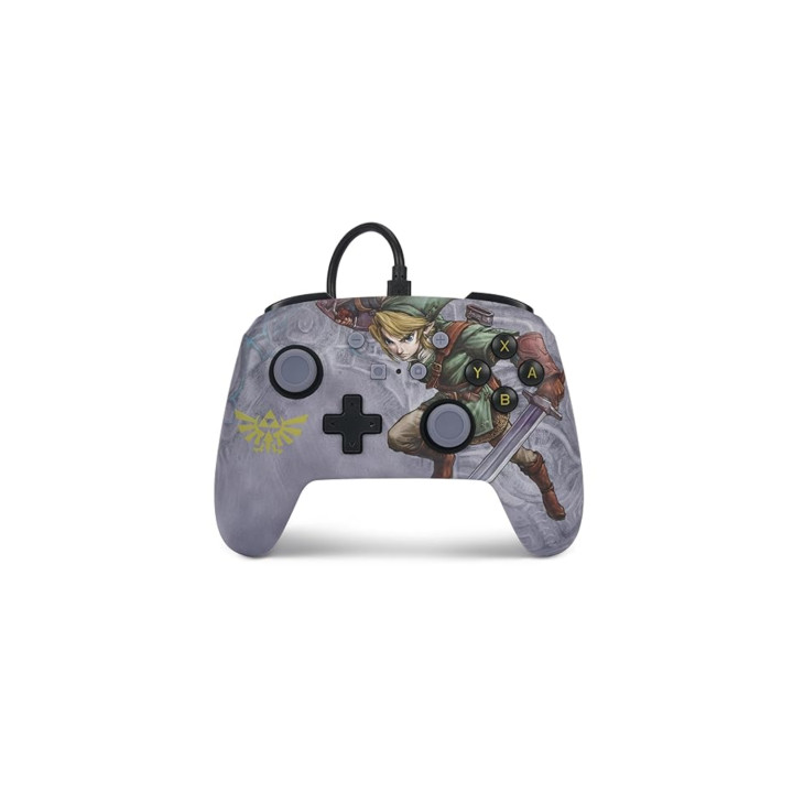 PowerA NSGP0096-01 mando y volante Gris USB Gamepad Analógico Nintendo Switch