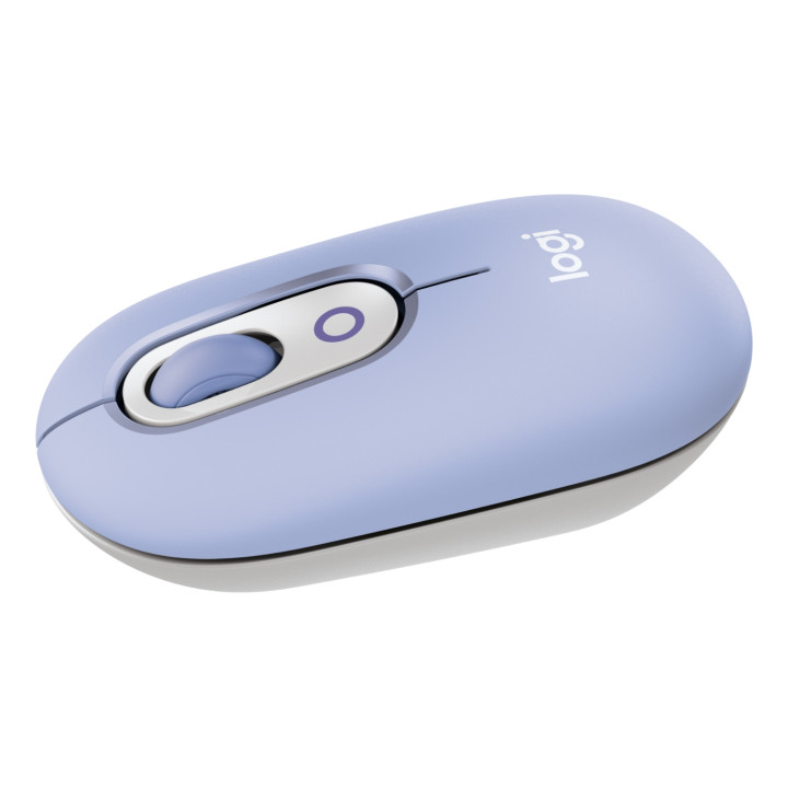 Logitech POP Mouse, ratón inalámbrico Bluetooth compacto y portátil con botones programables y clics discretos,...