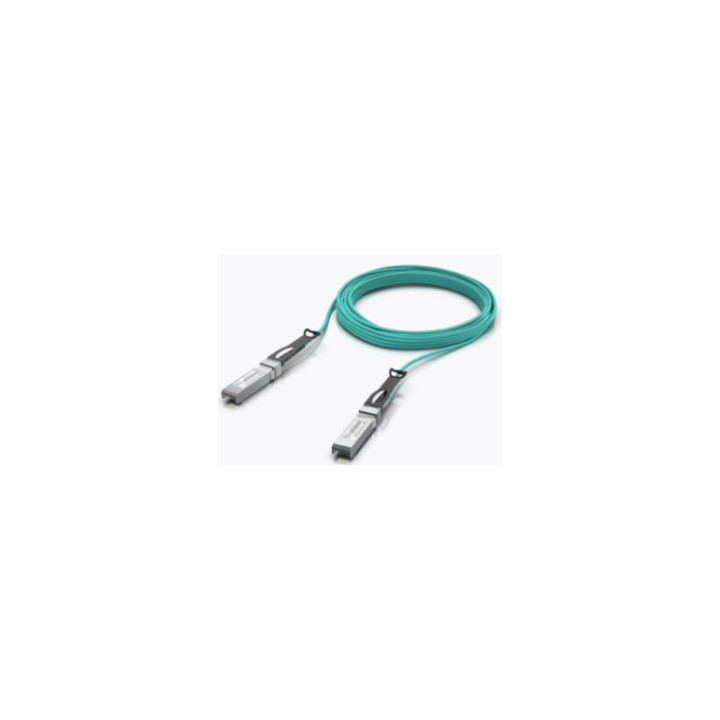 Ubiquiti UACC-AOC-SFP10-5M Cable de fibra óptica e InfiniBand SFP+ Color aguamarina
