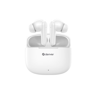 Denver TWE-48W Auriculares True Wireless Stereo (TWS) Dentro de oído Llamadas/Música Bluetooth Blanco