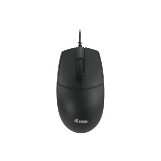 Equip 245117 ratón Oficina Ambidextro USB tipo A Óptico 1200 DPI