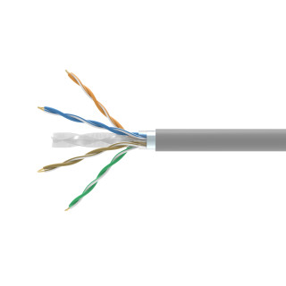 Equip 404539 cable de red Gris 305 m Cat6 F/UTP (FTP)