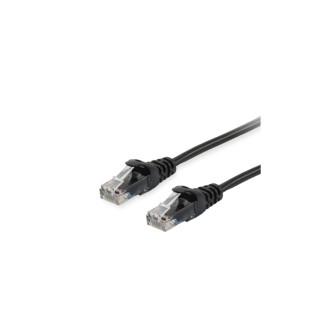 Equip 603151 cable de red Negro 0,15 m Cat6a U/UTP (UTP)