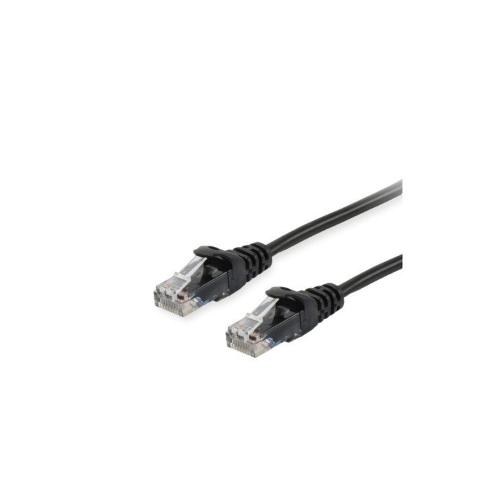 Equip 603151 cable de red Negro 0,15 m Cat6a U/UTP (UTP)