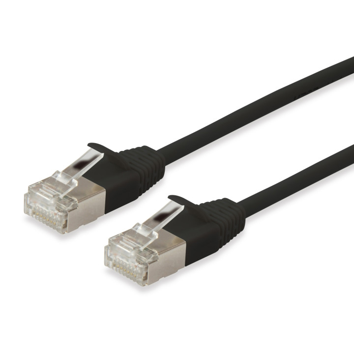 Equip 606125 cable de red Negro 2 m Cat6a F/FTP (FFTP)