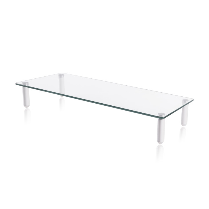 Equip Soporte de cristal para monitor de sobremesa
