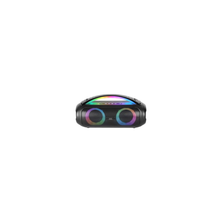Mars Gaming MS-PULSE, Altavoz Bluetooth Portátil 50W RMS, Iluminación RGB, 2 Drivers Activos 93mm + 2 Drivers Pasivos...