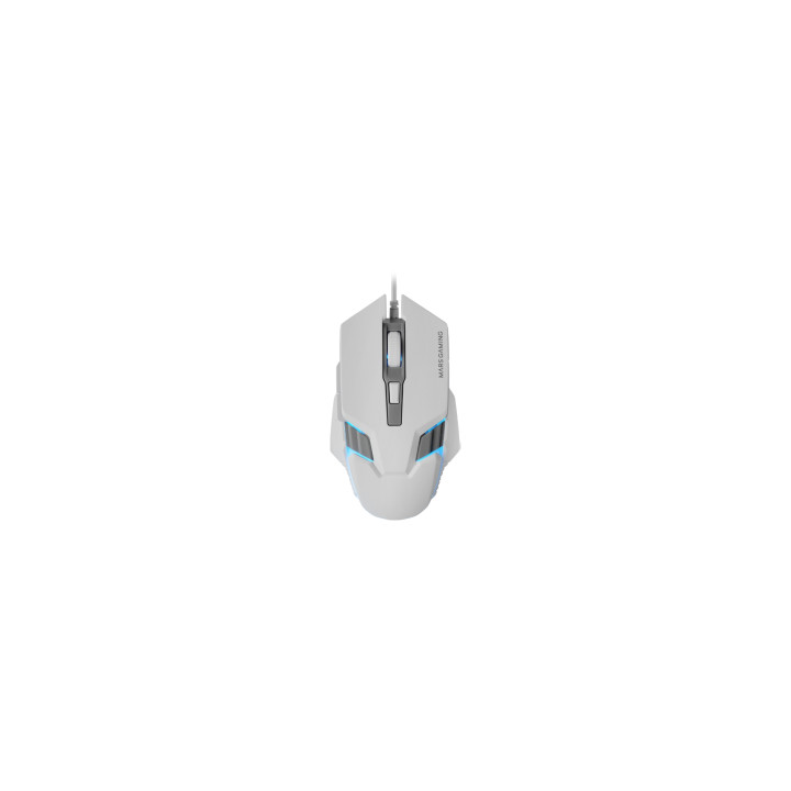Mars Gaming MM024, Ratón Gaming RGB, Sensor Óptico 4000 DPI, Switches Mecánicos Huano, Iluminación RGB Flow, Ajuste...