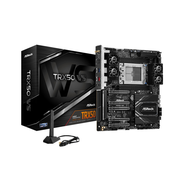 Asrock TRX50 WS AMD TRX50 Socket sTR5 ATX extendida Placa Base