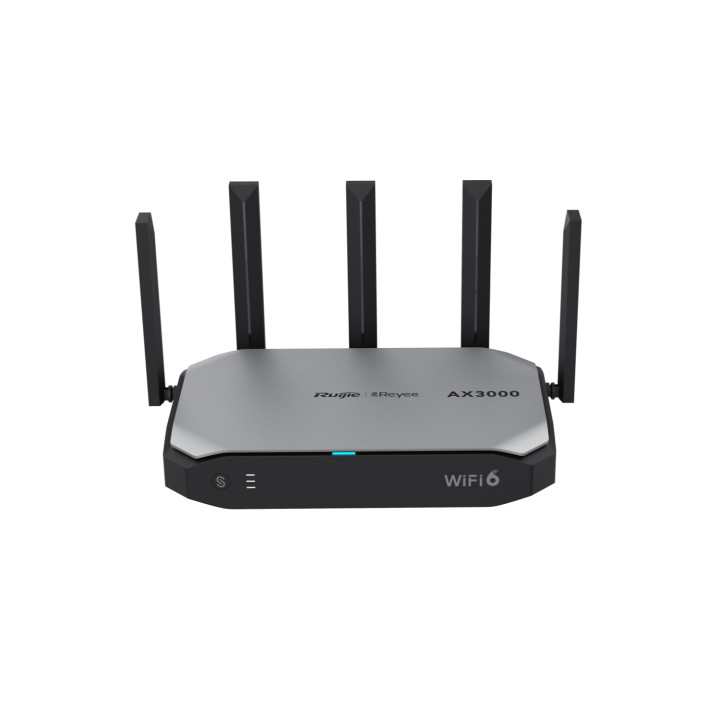 Ruijie Networks RG-EG105GW-X router inalámbrico Gigabit Ethernet Doble banda (2,4 GHz / 5 GHz) Negro, Gris