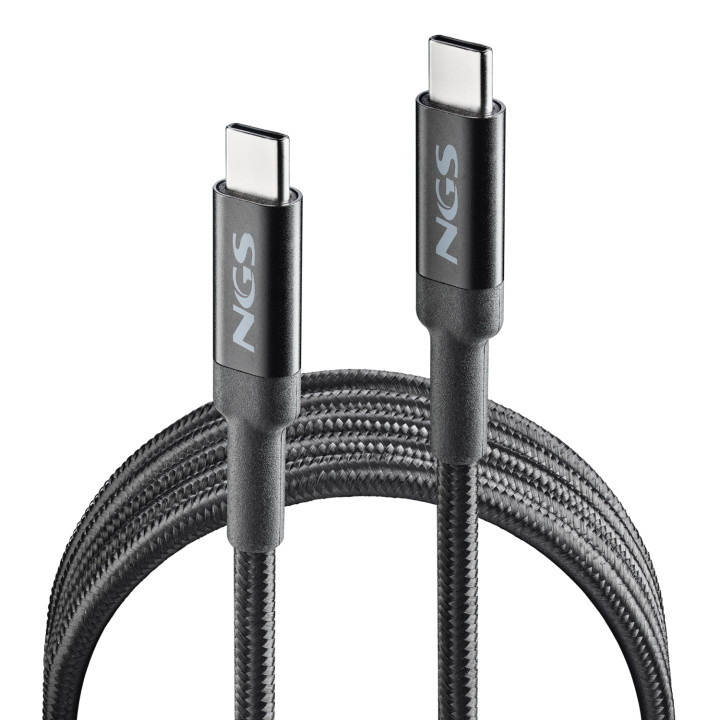 NGS KNOT 100W-3 cable USB USB 2.0 3 m USB C Negro