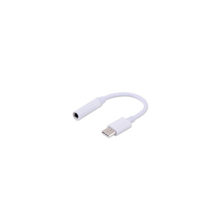 Savio AK-52 Cable USB-C a 3.5 mm Blanco 0.12 m