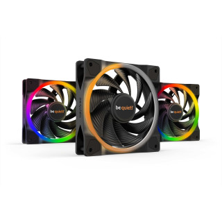 be quiet! Light Wings | 120mm PWM Triple Pack high-speed Carcasa del ordenador Ventilador 12 cm Negro 3 pieza(s)