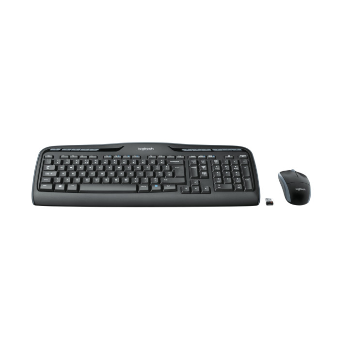 Logitech Wireless Combo MK330 teclado Ratón incluido Oficina USB QWERTZ Alemán Negro
