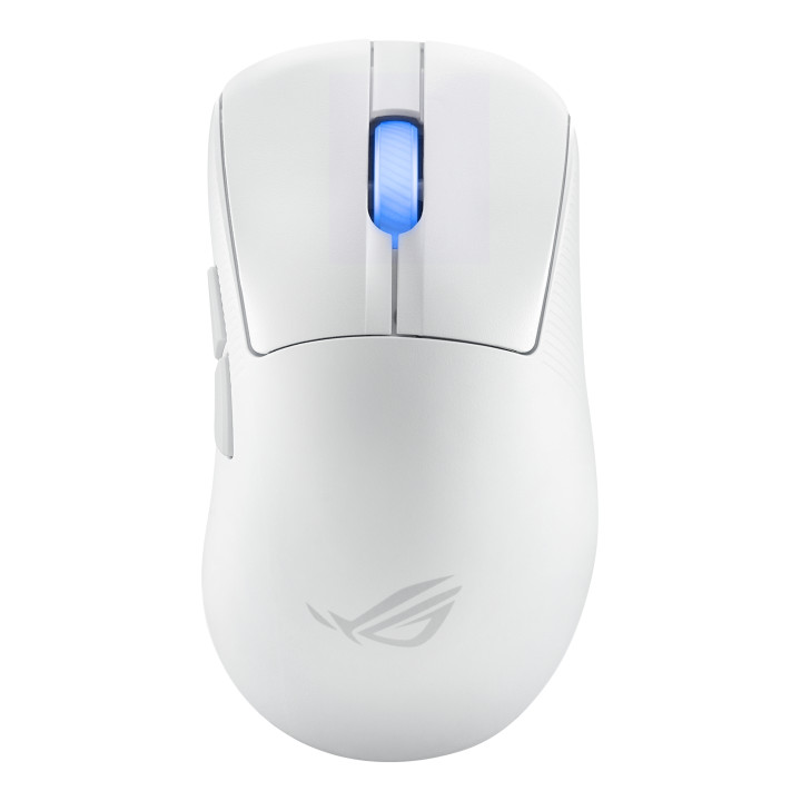 ASUS ROG Keris II Ace Wireless AimPoint White ratón Juego mano derecha RF Wireless + Bluetooth + USB Type-A Óptico...