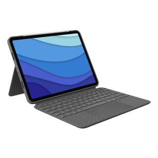 Logitech 920-010142 teclado para móvil QWERTZ Alemán Smart Connector Gris