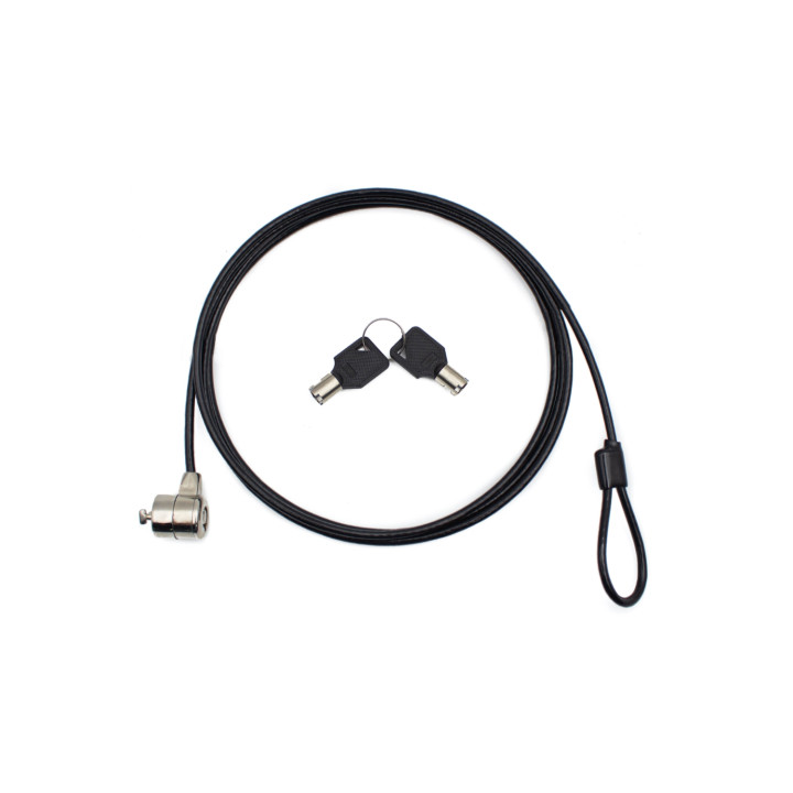 Nilox Cable seguridad con doble llave 1.8m