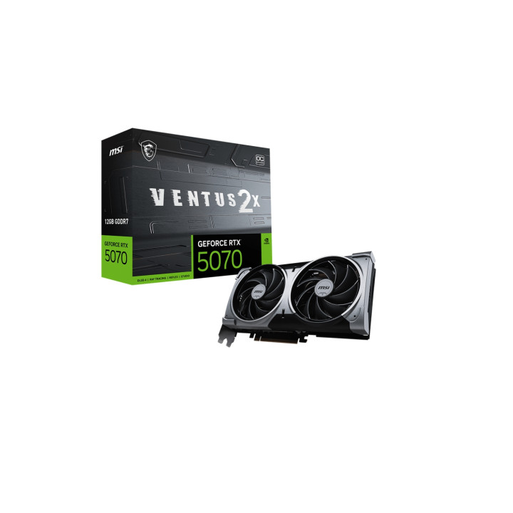 MSI GeForce RTX 5070 12G VENTUS 2X OC NVIDIA 12 GB GDDR7