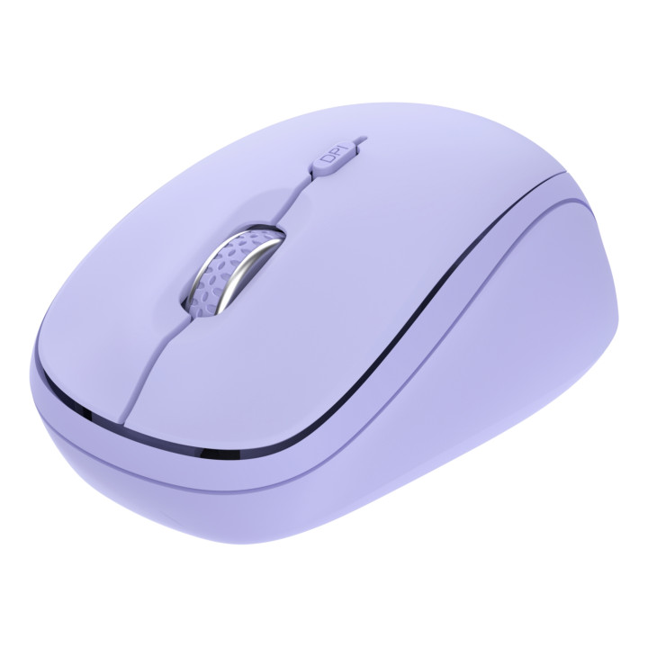 Trust Yvi+ ratón Universal Ambidextro RF Wireless + Bluetooth Óptico 1600 DPI