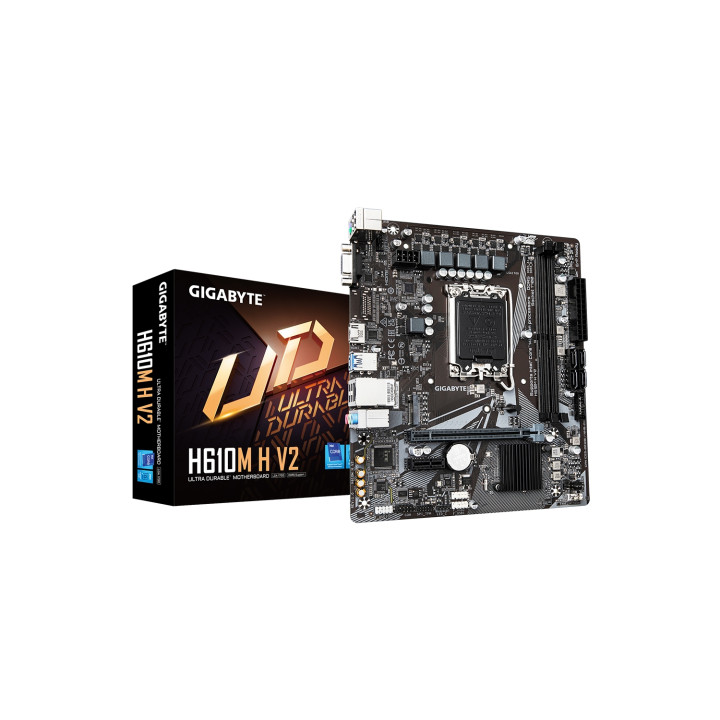 GIGABYTE H610M H V2 placa base Intel H610 Express LGA 1700 micro ATX