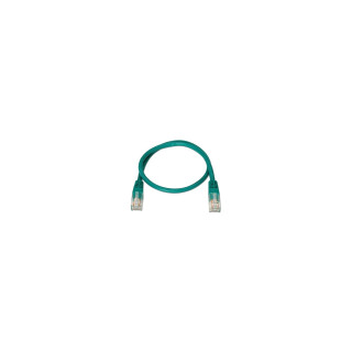 LATIGUILLO RJ45 CAT-5E UTP 0.5MT NANOCABLE VERDE 10.20.0100-GR