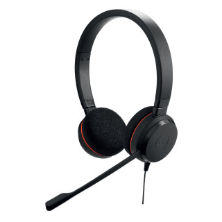 Jabra Evolve 20 Auriculares Alámbrico Diadema Oficina/Centro de llamadas USB Type-C / USB Type-A Negro
