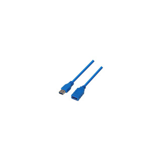 CABLE USB 3.0 TIPO A/M-A/H AZUL 1 MT NANOCABLE 10.01.0901-BL