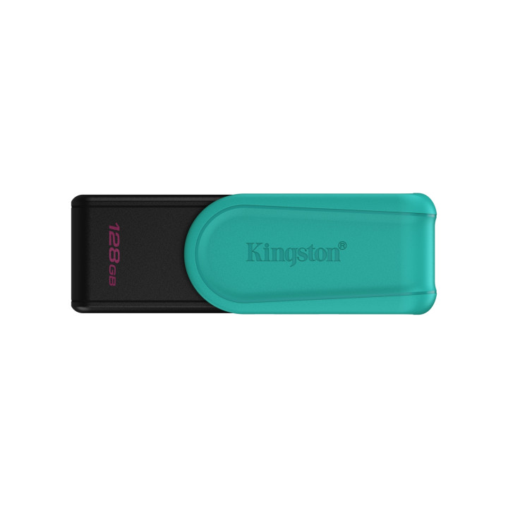 Kingston Technology DataTraveler Exodia S 128GB Portable USB 3.2 Gen 1 (Black/Turquoise)