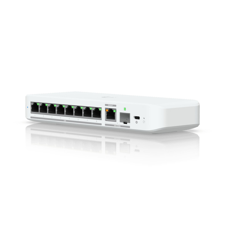 Ubiquiti UniFi Flex 2.5G Gestionado L2 2.5G Ethernet (100/1000/2500) Energía sobre Ethernet (PoE) Montaje en...