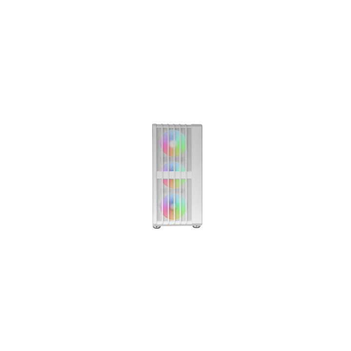 Mars Gaming MC-VAULT, Caja Gaming ATX, 4x Ventiladores ARGB 120mm, Panel Frontal Mesh con Diseño Vertical, Ventana...