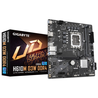 GIGABYTE H610M D3W DDR4 Placa base - Compatible con procesadores Intel Core de 14ª generación, VRM de 5+1+1 fases,...