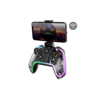 Mars Gaming MGP-BT2 Negro, Transparente Bluetooth/USB Gamepad Analógico/Digital Android, Nintendo Switch, Nintendo...