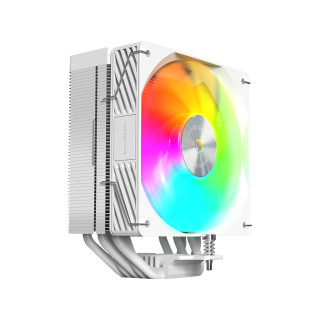 Mars Gaming MCPUX5ARGBW sistema de refrigeración para ordenador Procesador Refrigerador de aire 12 cm Blanco 1 pieza(s)