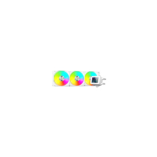 Mars Gaming ML-VISION360W Procesador Sistema de refrigeración líquida todo en uno 12 cm Blanco
