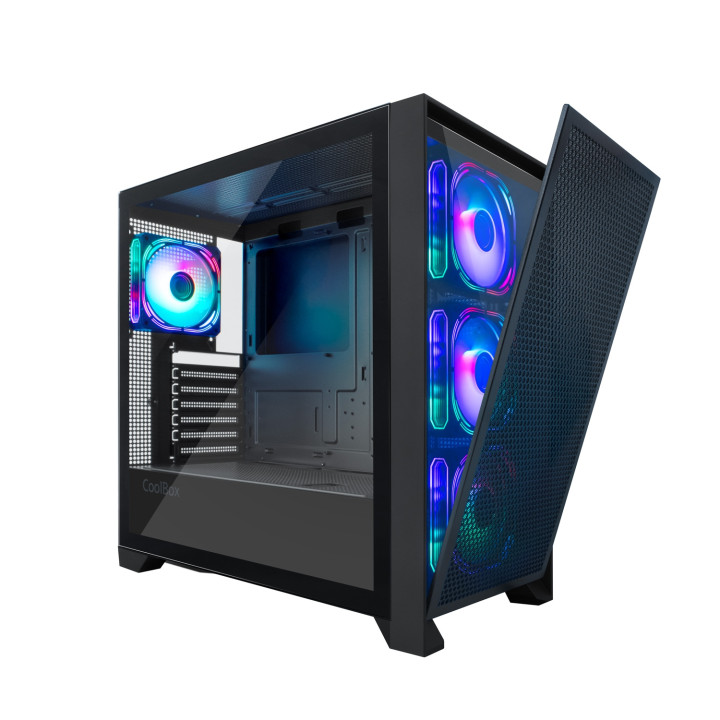 CoolBox GE2000 DualView Torre Negro