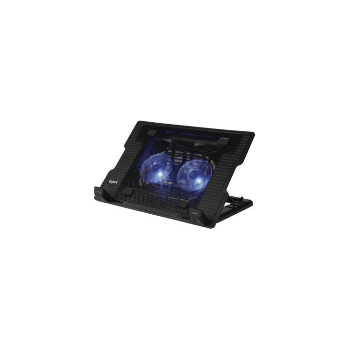 iggual RP2V17A Soporte para ordenador portátil Negro 43,2 cm (17")