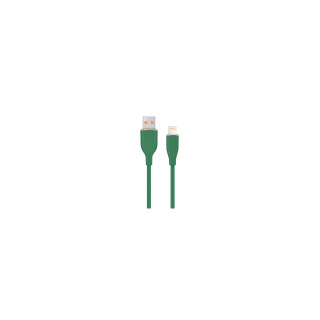 Gembird CC-USB2S-AM8PM-1.5M-G cable de conector Lightning 1,5 m Verde