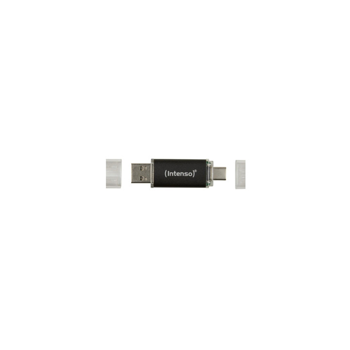 Intenso Twist Line unidad flash USB 256 GB USB Type-A / USB Type-C 3.2 Gen 1 (3.1 Gen 1) Antracita