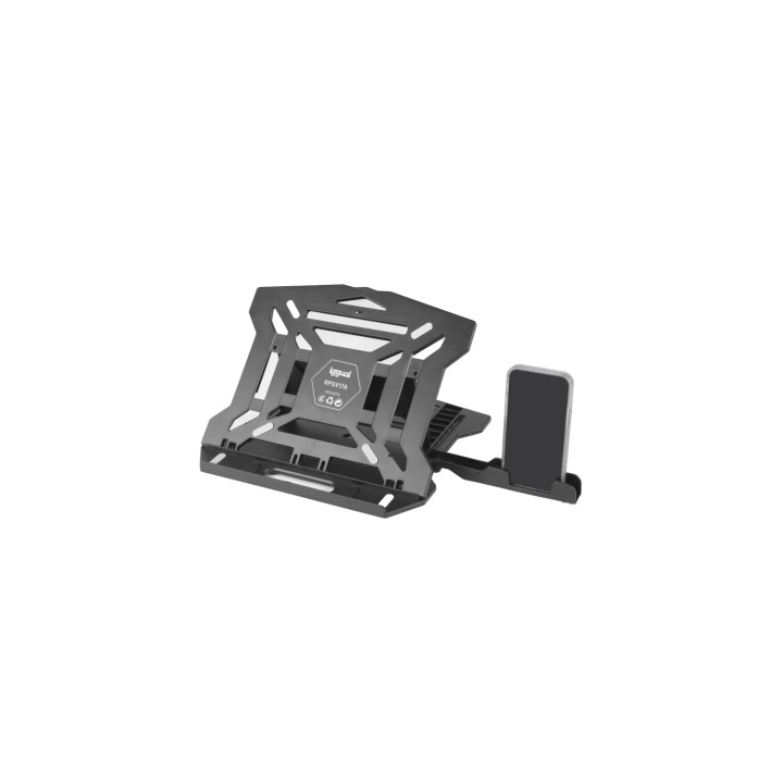 iggual RPSV17A Soporte para ordenador portátil Negro 43,2 cm (17")