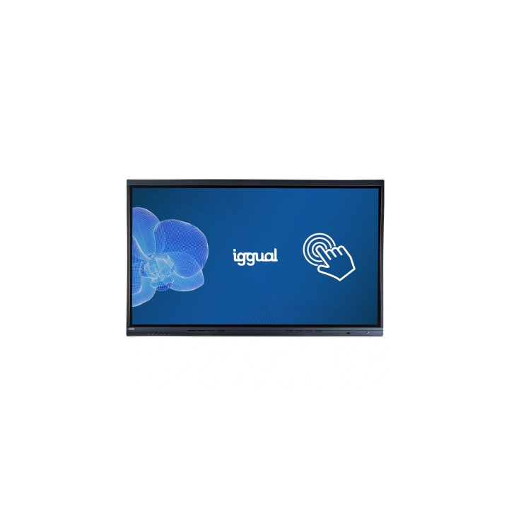 iggual ORCHID 75" Pantalla plana para señalización digital 190,5 cm (75") LED Wifi 400 cd / m² 4K Ultra HD Negro...