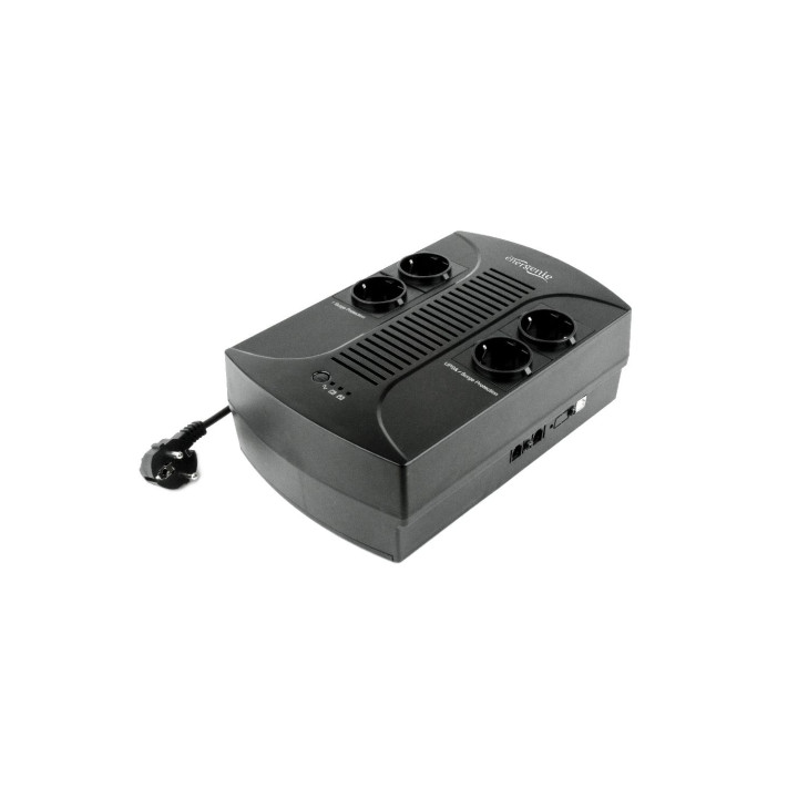 EnerGenie EG-UPS-001 sistema de alimentación ininterrumpida (UPS) Línea interactiva 0,65 kVA 390 W 4 salidas AC