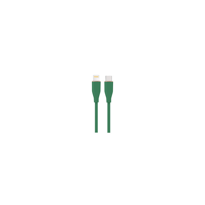 Gembird CC-USB2S-CM8PM-1.5M-G cable de conector Lightning 1,5 m Verde