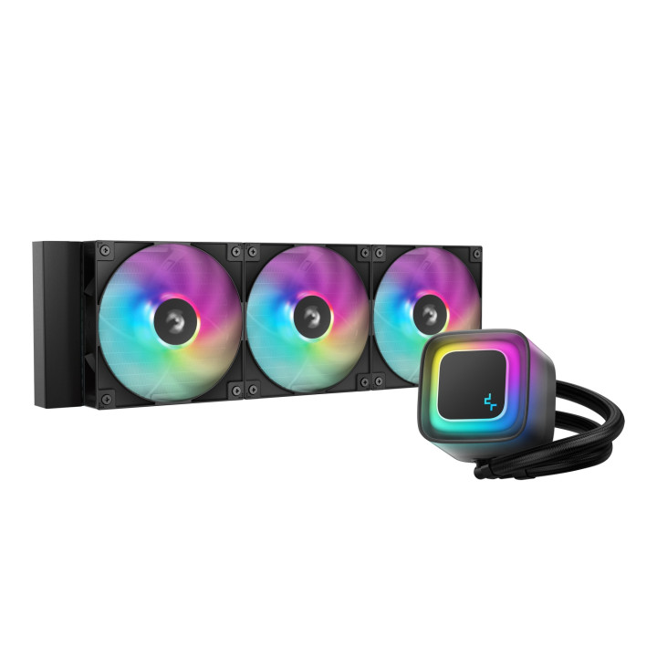 DeepCool LE360 V2 Procesador Sistema de refrigeración líquida todo en uno 12 cm Negro 1 pieza(s)