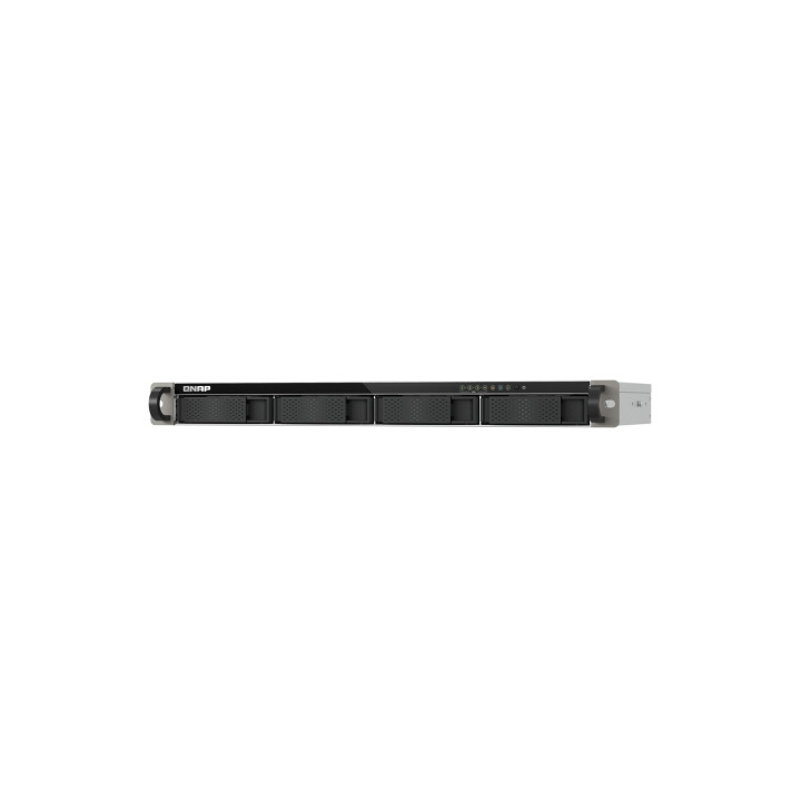 QNAP TS-433eU NAS Bastidor (1U) Cortex-A Cortex-A55 4 GB 0 TB QNAP Turbo System Negro