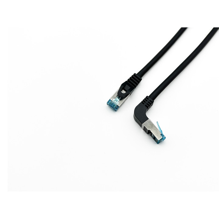 Equip 605897 cable de red Negro 0,5 m Cat6a S/FTP (S-STP)