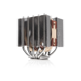 Noctua NH-D12L sistema de refrigeración para ordenador Procesador Refrigerador de aire Aluminio, Beige, Marrón