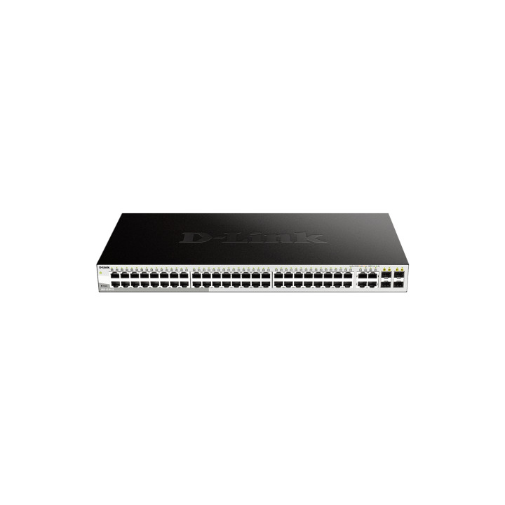D-Link DGS-1210-52 Gestionado L2 Gigabit Ethernet (10/100/1000) 1U Negro