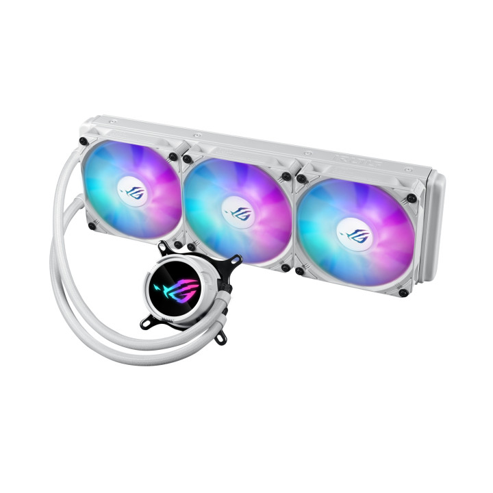ASUS ROG Strix LC III 360 ARGB White Edition Procesador Kit de refrigeración líquida 12 cm Blanco