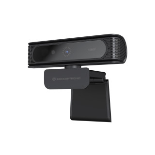 Conceptronic AMDIS09B cámara web 2 MP 1920 x 1080 Pixeles USB 2.0 Negro